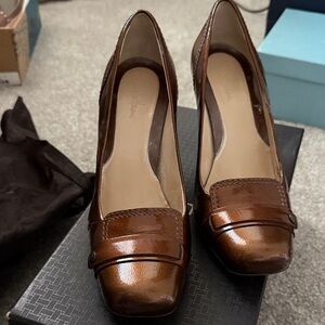 Cole Haan Brown Leather Heels